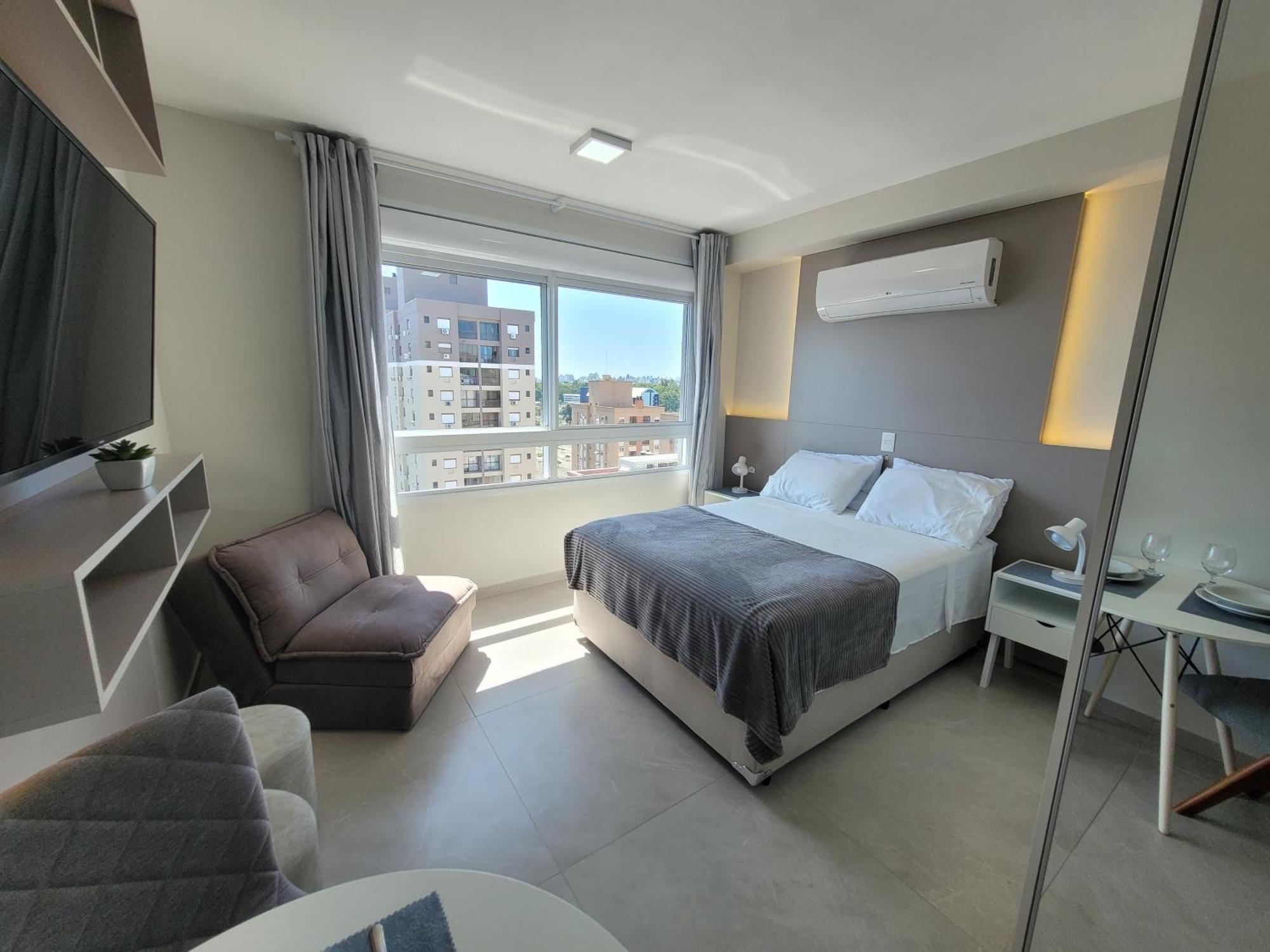 Studio Lux Ao Lado Da Puc Com Netflix Porto Alegre Zewnętrze zdjęcie